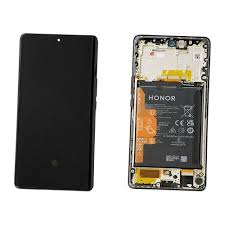 Lcd + Touch + Frame + Batteria Honor Magic6 Lite Ali-Nx3 - Midnight Black Originale