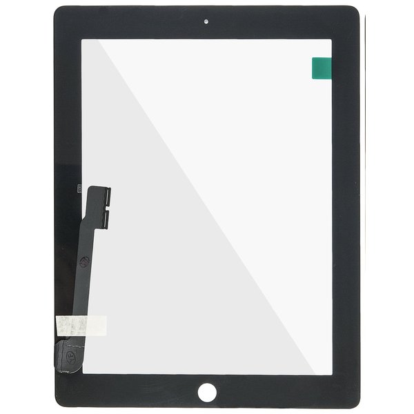 Touch Screen Per Ipad 3 Ipad 4 Nero No Tasto Home No Biadesivo