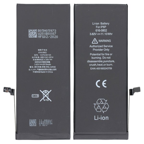 Batteria Per Apple iPhone 6 Plus A1522 Eccellente