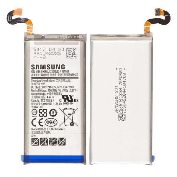 Samsung Batteria Li-Ion Per G950F Galaxy S8 Gh82-14642A