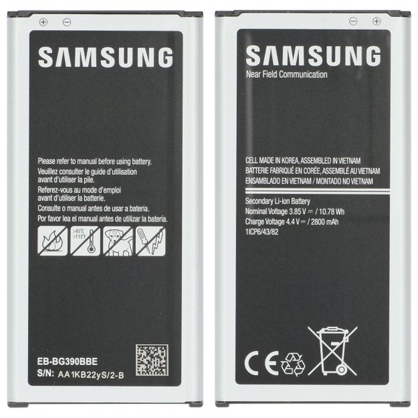 Batteria Agli Ioni Di Litio Samsung Eb-Bg390Bbe Per Samsung