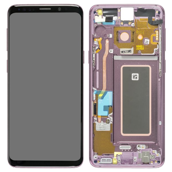 Lcd + Touch Screen Per Samsung Galaxy G960F S9 - Lilla Viola Gh97-21696B