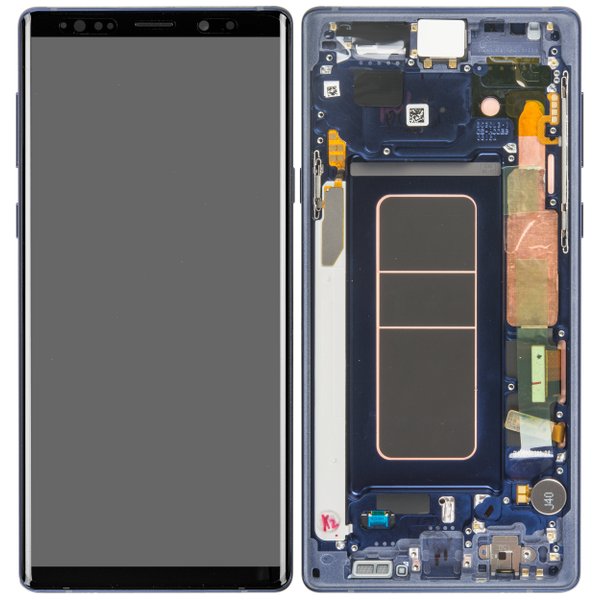 Lcd + Touch Per Samsung Galaxy Note 9 Gh97-22269B Gh97-22270B - Blu