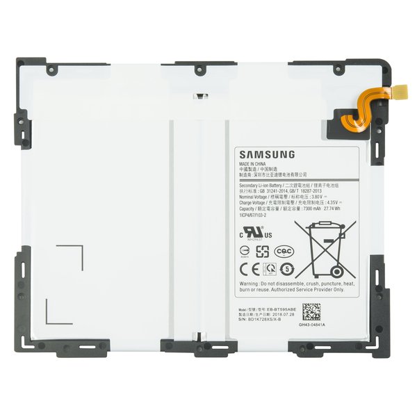 Samsung Batteria Li-Ion Eb-Bt595Abe Per T590, T595 Samsung Galaxy Tab A 10.5 (2018)