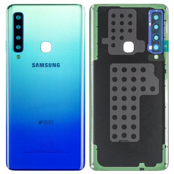 Back Cover Posteriore Per A920F Samsung Galaxy A9 (2018) Duos - Lemonade Blue