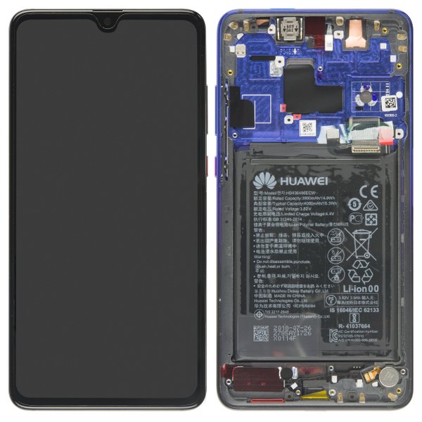 Lcd + Touch + Frame Per Xiaomi Mi 9 Se - Nero