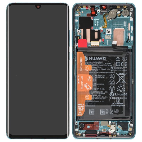 Lcd + Touch + Frame Per Motorola Moto E7 - Nero