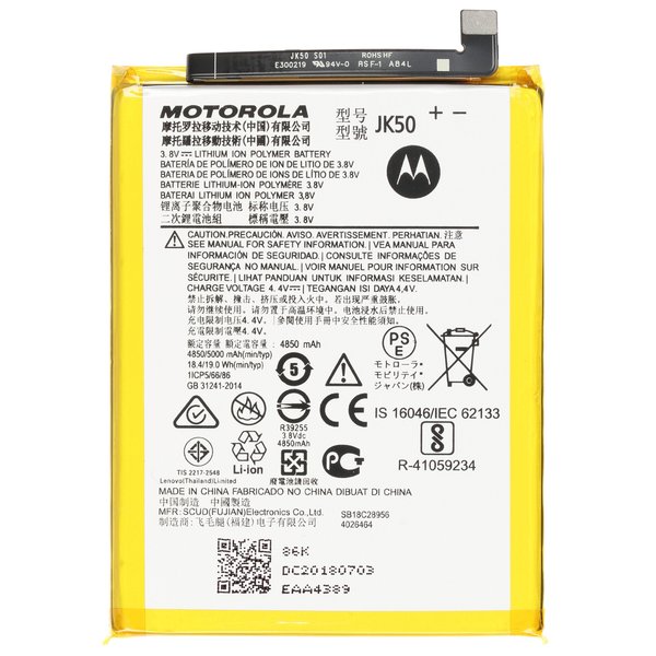 Motorola Li-Ionen Batteria Per Xt1955 Motorola Moto G7 Power