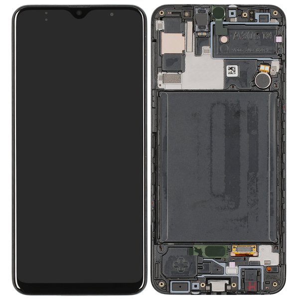 Lcd + Touch Per A307F Samsung Galaxy A30S Gh82-21190A Gh82-21329A - Nero