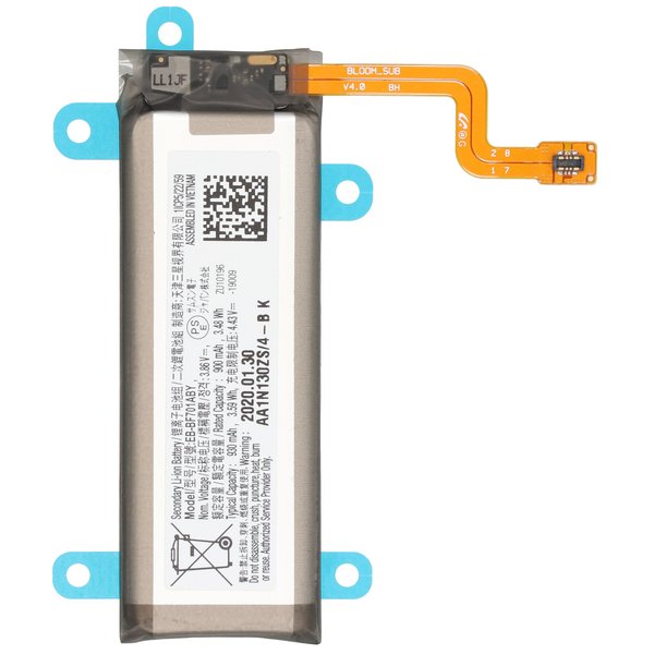 Batteria Agli Ioni Di Litio Samsung Sub Eb-Bf700Aby Per F700N Samsung Galaxy Z Flip