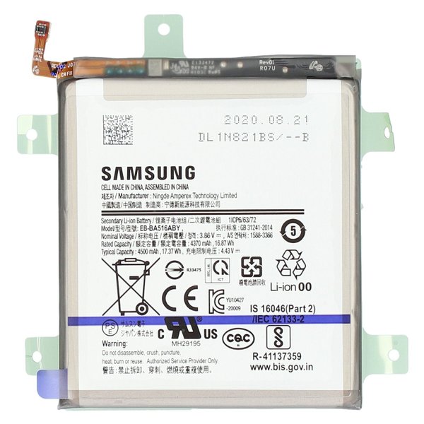Batteria Samsung Agli Ioni Di Litio Eb-Ba516Aby Per A516B Samsung Galaxy A51 5G