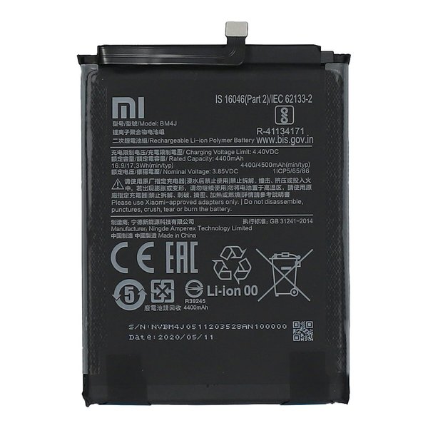 Batteria Agli Ioni Di Litio Xiaomi Bm4J Per Xiaomi Redmi Note 8 Pro