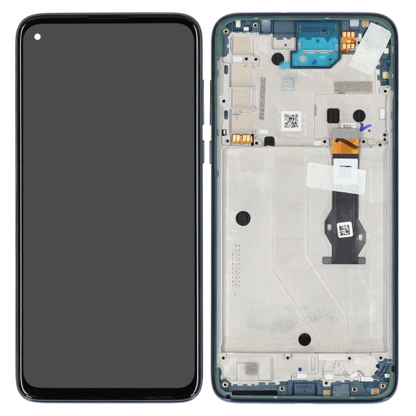 Lcd + Touch + Frame Per Motorola Moto G8 Power - Capri Blu