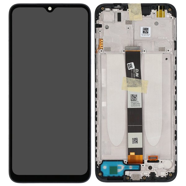 Lcd + Touch + Frame Per Xiaomi Redmi 9A, Redmi 9C - Nero