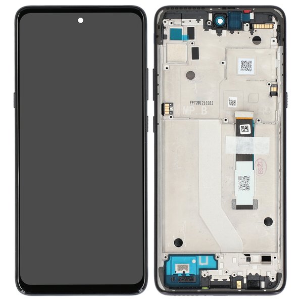 Lcd + Touch + Frame Per Motorola Moto G 5G - Volcanic Grey