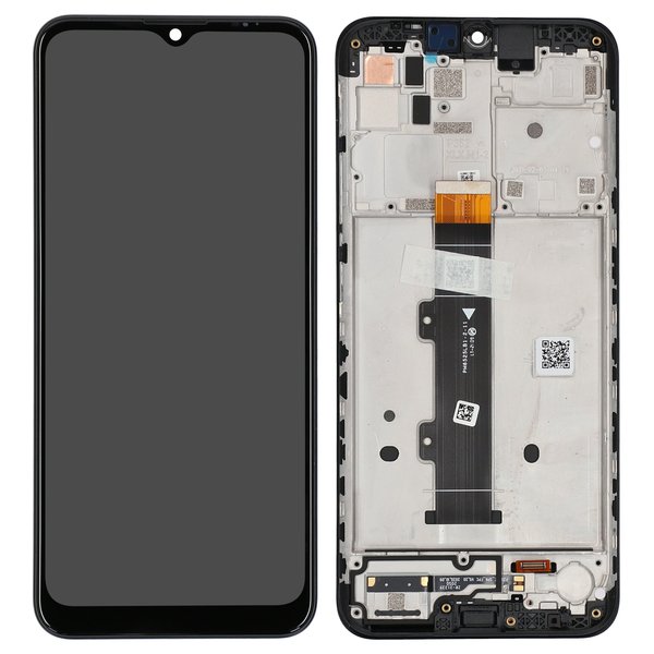 Lcd + Touch + Frame + Batteria Per (Fig-L31)  Huawei P Smart - White