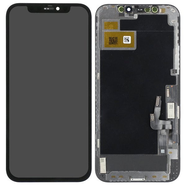 Display Lcd Tft In-Cell Per Apple iPhone 12 / 12 Pro Nero Qualità Buona Silver