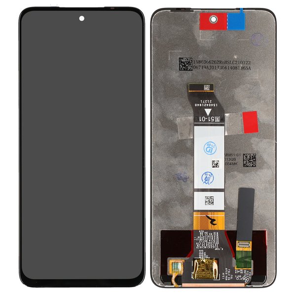 Lcd + Touch Per Xiaomi Redmi Note 10 5G, Poco M3 Pro 5G - Black