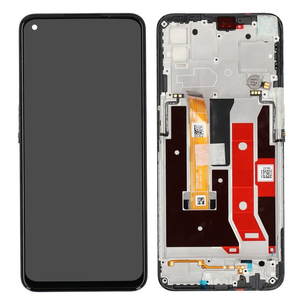 Lcd + Touch + Frame Per Cph2161 Oppo A73 5G - Black