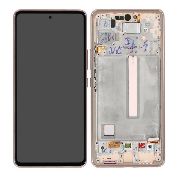 Lcd + Touch + Frame Per A536B Samsung Galaxy A53 5G - Orange