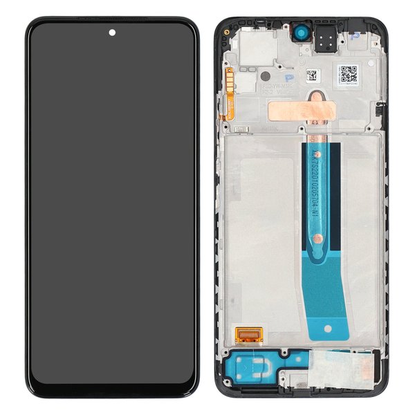 Lcd + Touch + Frame Per Xt2155 Motorola Moto E20 - Black