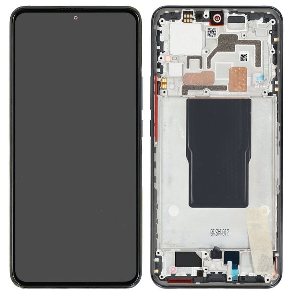 Lcd + Touch + Frame Per 22071212Ag Xiaomi 12T - Black