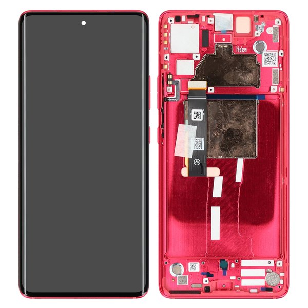 Lcd + Touch + Frame Per Xt2243 Motorola Edge 30 Fusion - Viva Magenta