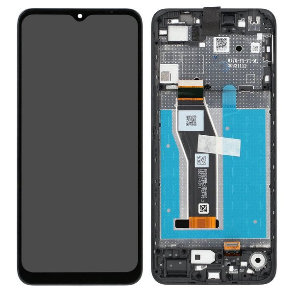 Lcd + Touch + Frame Per Xt2345  Motorola Moto E13 - Cosmic Black