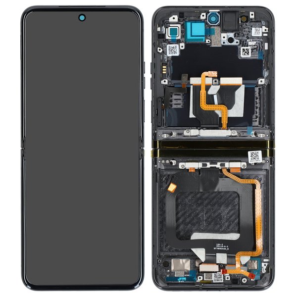 Lcd + Touch + Frame Per Xt2321 Motorola Razr 40 Ultra - Infinite Black Originale