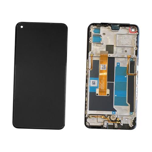 Display Touch Lcd + Frame Per Oppo Realme 7 5G Rmx2111 Compatibile