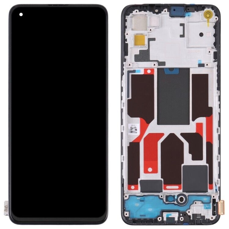 Display Lcd Touch Screen Oled Frame Per Oppo Reno 5Z Cph2211 Compatibile