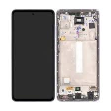 Display Lcd Oled + Frame Samsung Galaxy A52S 5G Sm A528 A528B Touch Screen Nero Compatibile