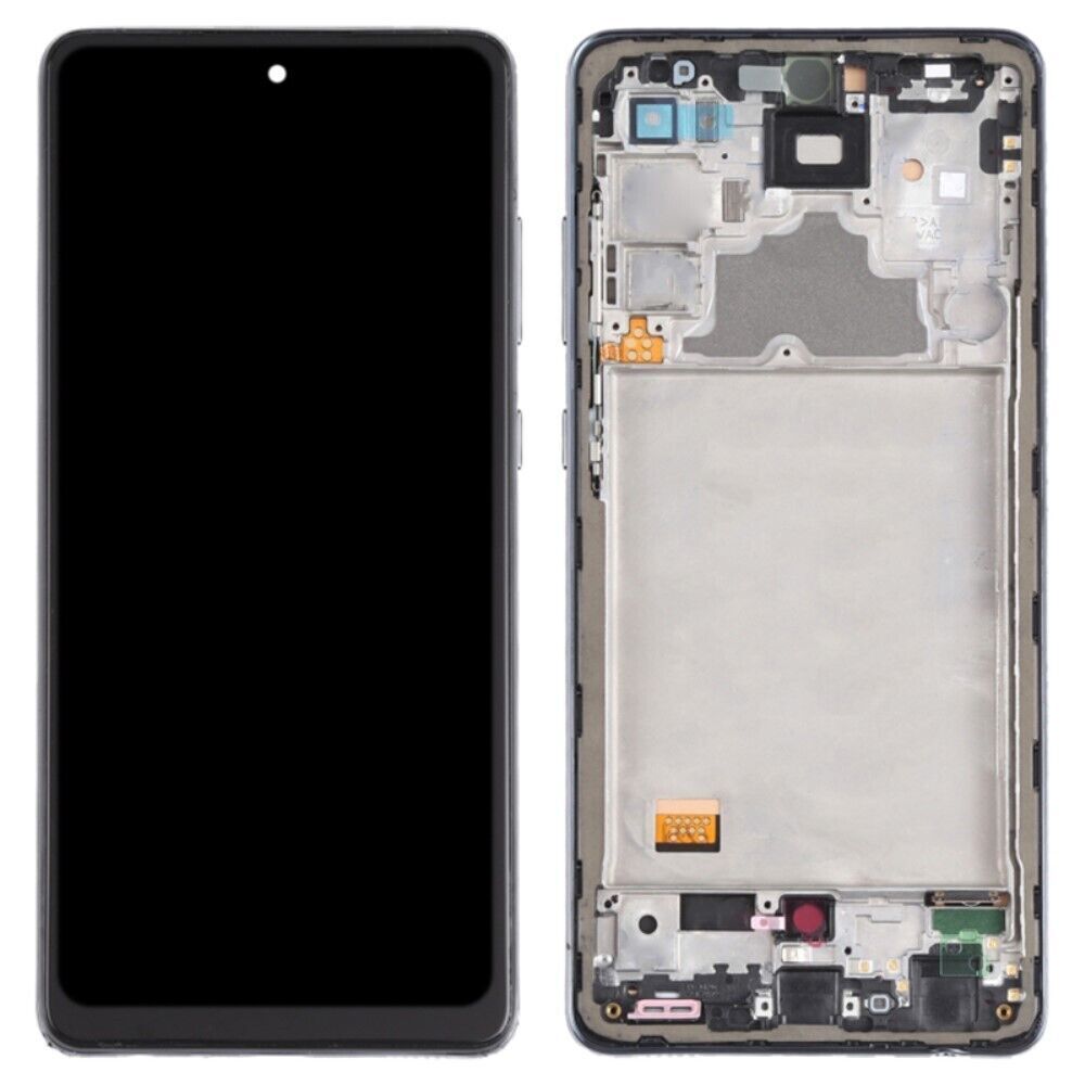Display Lcd Touch Screen Tft + Frame Samsung Galaxy A72 Sm A725 A726 Nero Compatibile