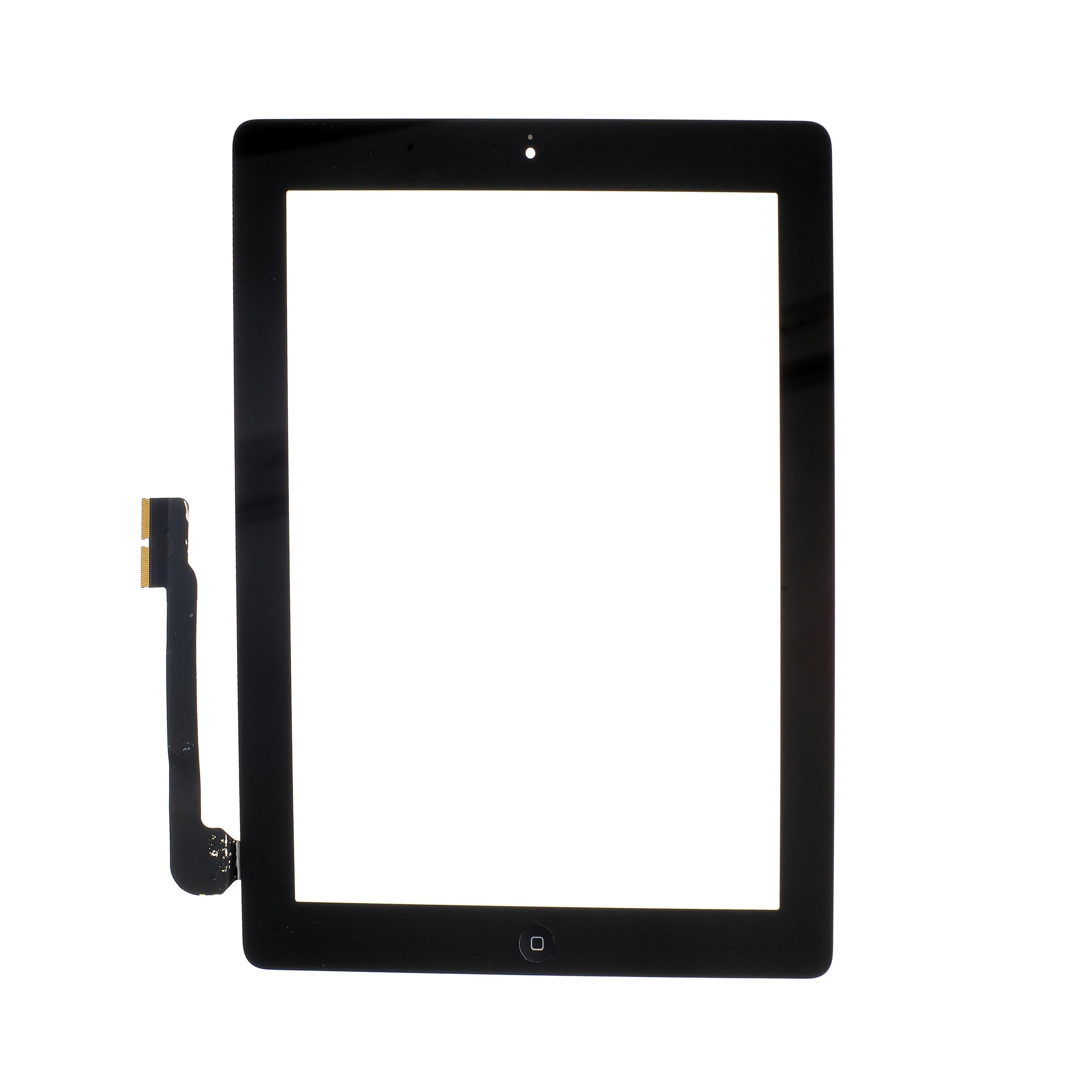 Touch Screen Per Ipad 3 Nero + Tasto Home E Biadesivo