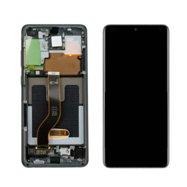 Display Lcd Con Touch Screen Per Samsung Galaxy S20 Plus (Sm-G986) Gh82-22134 Gh82-22145A - Nero