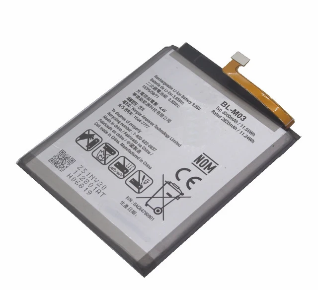 Batteria 3000 Mah Bl-M03 Lg K22 4G 2020 Lmk200Z Compatibile