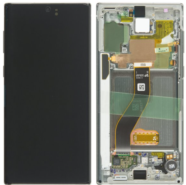Display Soft Oled + Touch Per Samsung Galaxy Note 10 Aura Glow Compatibile