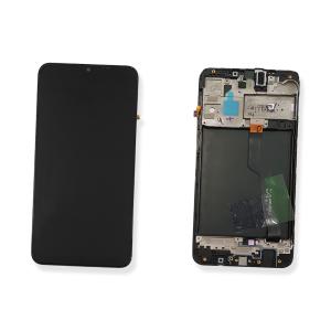 Display Lcd + Touch + Frame Samsung Galaxy A10 2019 A105F Black Dual Sim Gh82-20227A / 20322A (Black) Compatibile Hq Ips