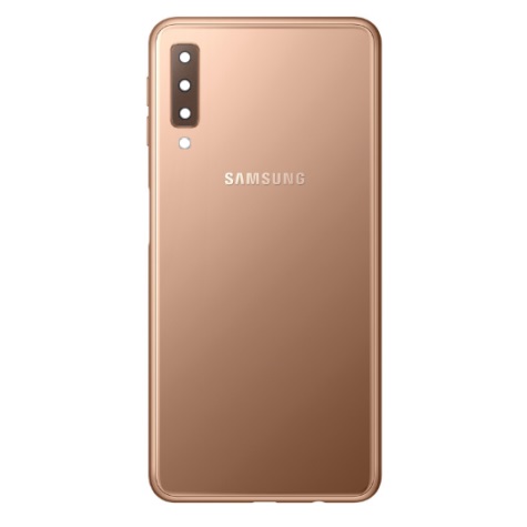 Cover Batteria Per A750F Samsung Galaxy A7 (2018) - Oro
