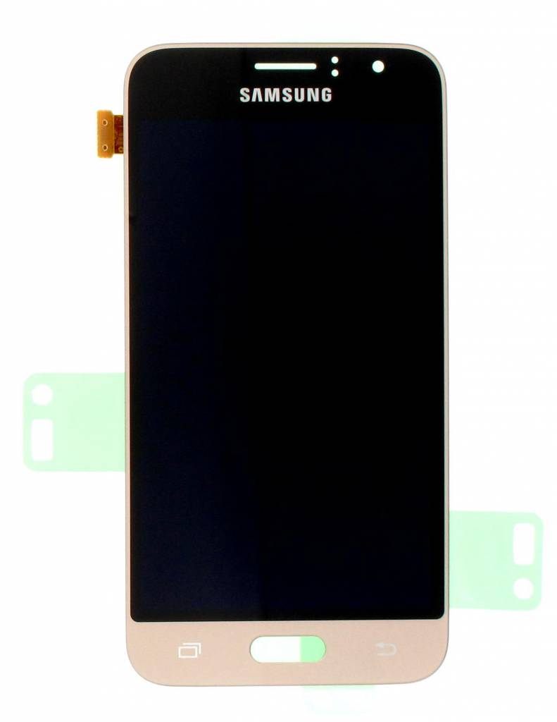 Display Lcd + Frame Per Samsung Galaxy J1 2016 Sm-J120 Oro Gh97-18224B