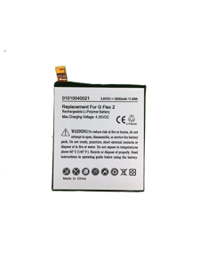 Batteria Per Lg G Flex 2 Li-Polymer 3,8V 3000Mah 11,4Wh