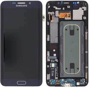 Display Lcd + Frame Per Samsung Galaxy S6 Edge Plus Sm-G928F Nero Gh97-17819B