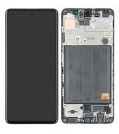 Lcd + Touch Per A515F Samsung Galaxy A51 Gh82-21669A Gh82-21680A Gh82-22084A Gh82-22083A - Nero