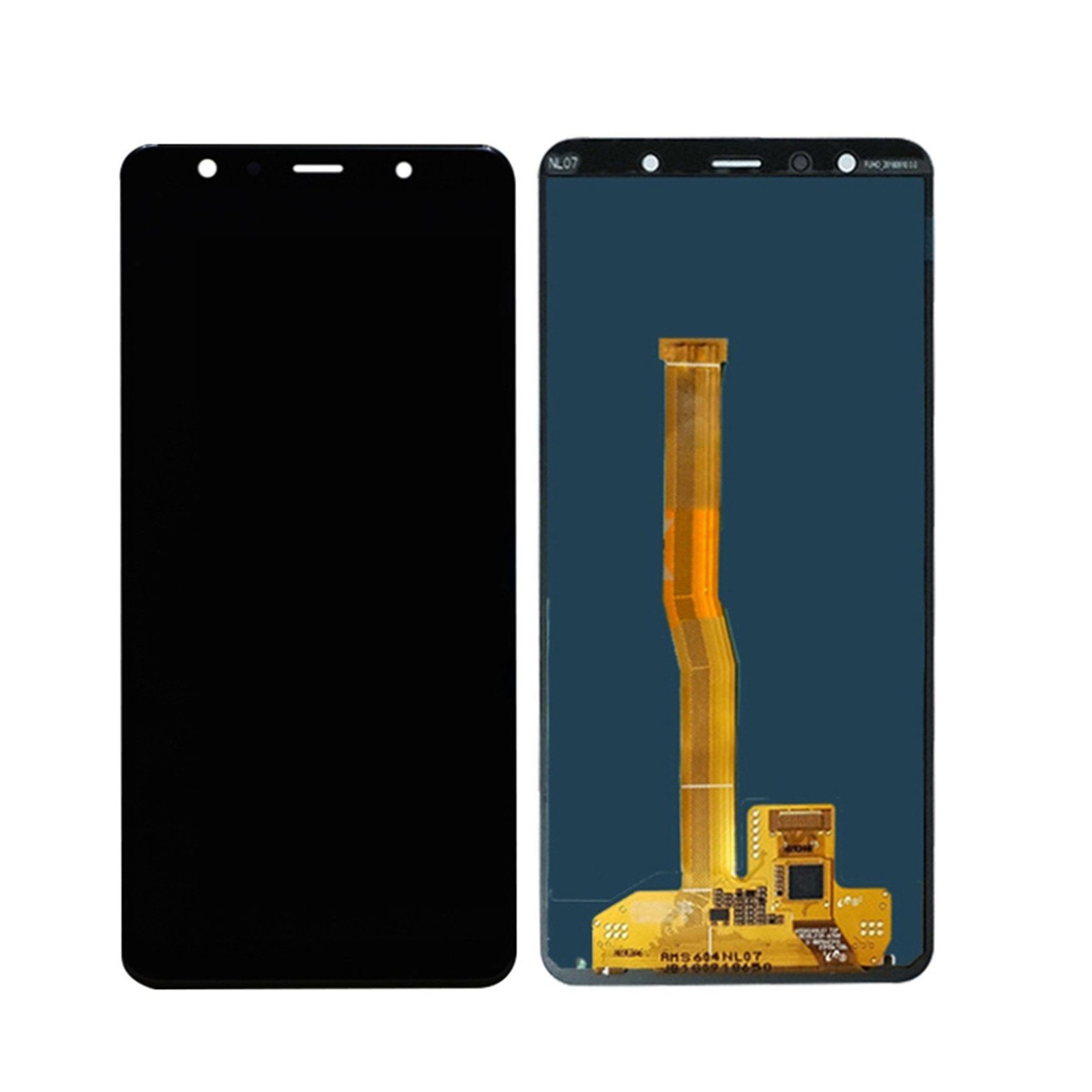 Lcd + Touch Per A750F Samsung Galaxy A7 (2018) - Nero Gh96-12078A