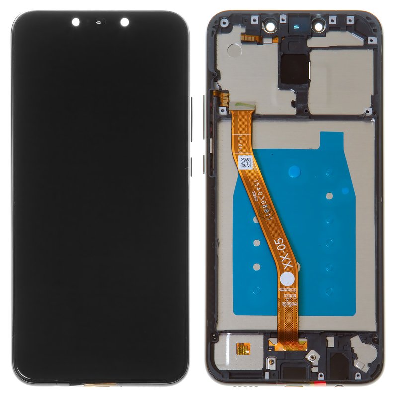 Lcd + Touch + Frame Per 2109119Dg Xiaomi 11 Lite 5G Ne - Truffle Black