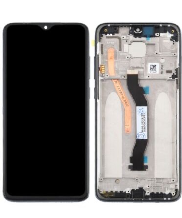 Lcd + Touch + Frame Per Xiaomi Redmi Note 8 Pro - Grigio Compatibile