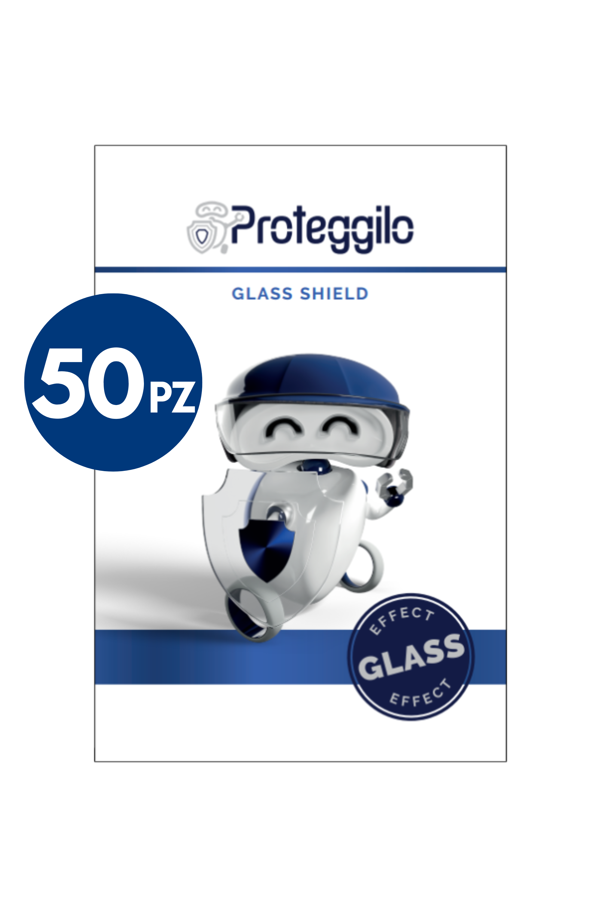 Pellicole Per Taglierina Confezione 50Pz - Spessorato 0.20 Mm - Platinum Shield Glass Effect