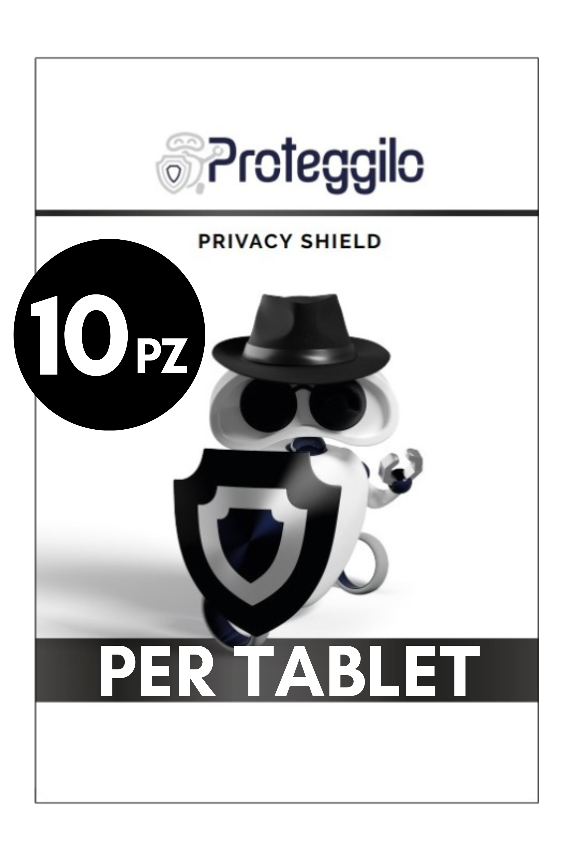 Pellicole Per Taglierina 30X20 Cm Ideale Per Tablet - Effetto Privacy Confezione 10Pz