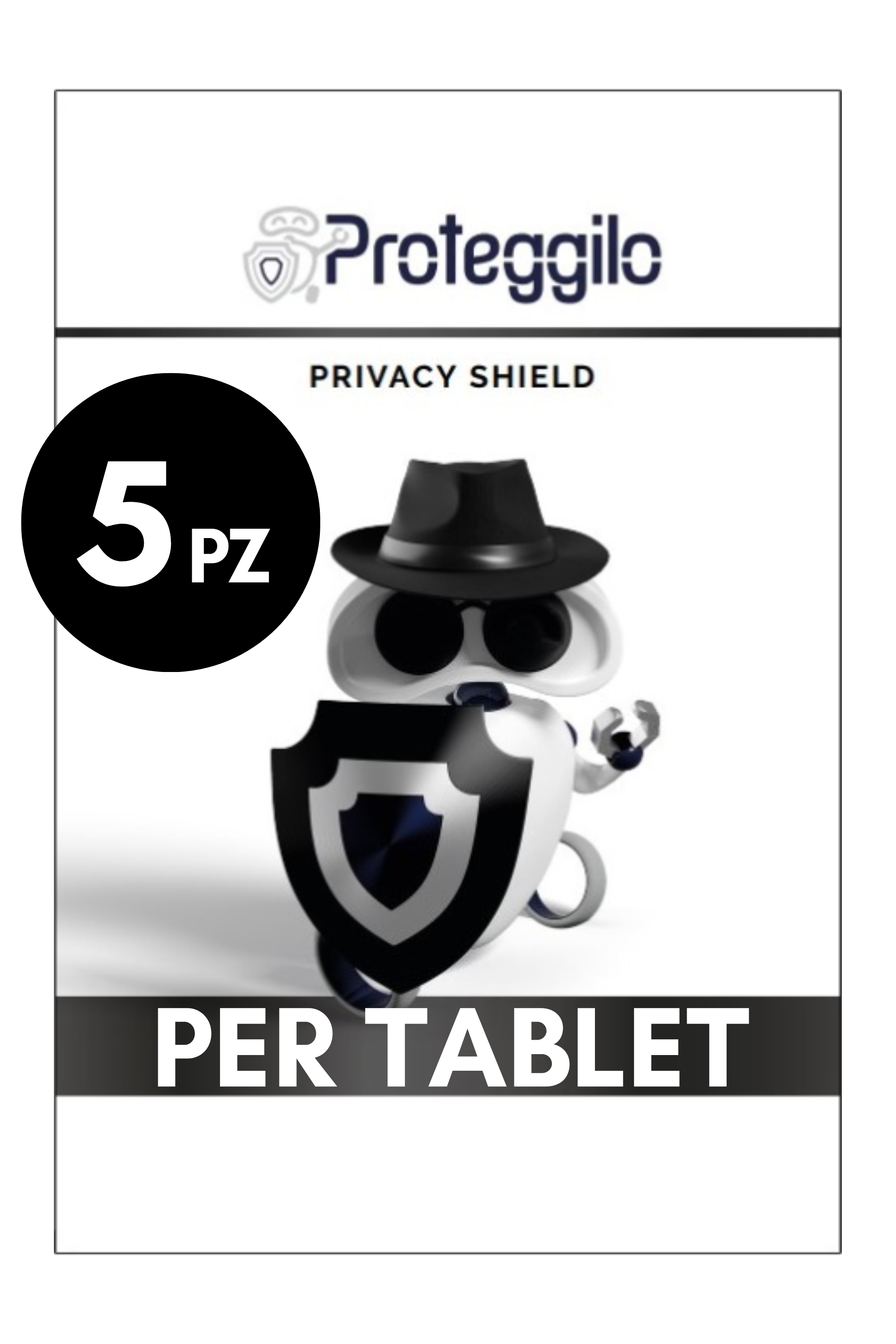 Pellicole Per Taglierina 30X20 Cm Ideale Per Tablet - Effetto Privacy Confezione 5Pz