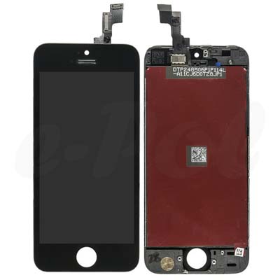 Display Lcd + Touch Screen Per Apple iPhone 5S Nero Qualità Ricondizionato